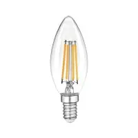 Лампа LED FILAMENT С37 6W E14 4000K VIOLUX ( 833044 )