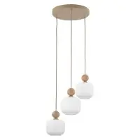 Підвісний світильник, люстра TK Lighting 11050 Ballo E14 3x10W IP20 бежевий Підвісний світильник, люстра TK Lighting 11050 Ballo E14 3x10W IP20 бежевий