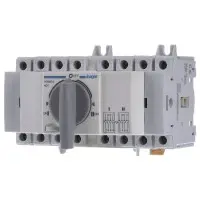 Перемикач Hager HIM404 I-0-II 40А 400/690В 4P 7м Перемикач Hager HIM404 I-0-II 40А 400/690В 4P 7м