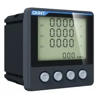 Цифровой трехфазный мультиметр Chint PD666-3S3 3×450V 3×*A/5A RS485