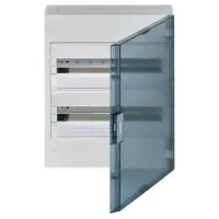 Електрощит Hager Vega VB218TB 36M з прозорими дверцятами Електрощит Hager Vega VB218TB 36M з прозорими дверцятами