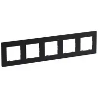 Рамка 5-постова Legrand Niloe Step антрацит (863795)