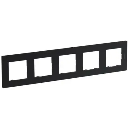 Рамка 5-постовая Legrand Niloe Step антрацит (863795) Рамка 5-постовая Legrand Niloe Step антрацит (863795)