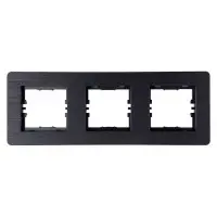 Рамка Nilson Selene антрацит 3-на ( 23362593 )