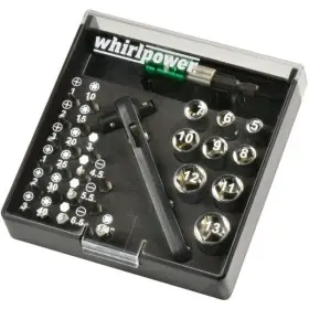 Набір біт та головок Whirlpower 1/4" 31 предмет