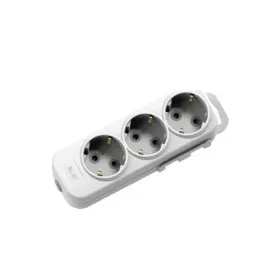 Колодка EL-BI 3-я с заземлением со шторками Myra ( 527-010200-301 )