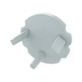 Заглушка Lumines для типу MICO без отвору білий
