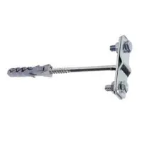 Фасадный держатель молниеотвода DKC ND2306ZC для прута Ø8-10мм или полосы до 30мм 125х57мм из оцинкованной стали