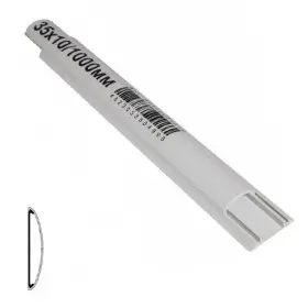 Підлоговий кабельний канал Аско-Укрем 35х10