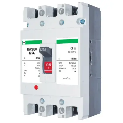 Корпусний автоматичний вимикач Promfactor FMC3/3U 3P 125A 50кА 8-12In (FMC33U0125) Корпусний автоматичний вимикач Promfactor FMC3/3U 3P 125A 50кА 8-12In (FMC33U0125)