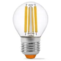 Светодиодная филаментная лампа Videx Filament G45F E27 6Вт 3000K (VL-G45F-06273)