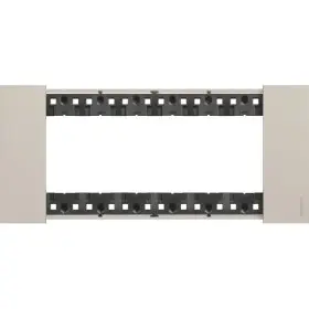 Рамка на 6 модулів Bticino Living Now KA4806KM (італійський стандарт) пісочна