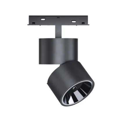 Магнитный трековый светильник Kloodi KDMG-SPLIT75 9W 3K BK LED 720Lm IP20 черный