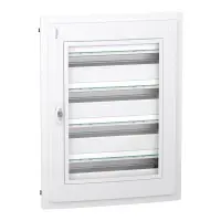Врізний щит Schneider Electric PrismaSeT XS LVSXP424 4 ряди 96М прозорі двері