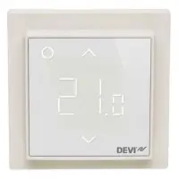 Терморегулятор Devi Smart (+5+45С) Wi-Fi 85х85мм 16A белый (140F1141)
