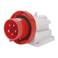 Стаціонарна вилка 90° GEWISS IP67 3P+N+E 16A 400В (GW60431) Стаціонарна вилка 90° GEWISS IP67 3P+N+E 16A 400В (GW60431)