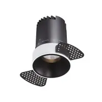 Точковий світильник Kloodi KD-GIRON134 TR 12W 3K 38D WH/REF-BK LED 840Lm IP20 чорний Точковий світильник Kloodi KD-GIRON134 TR 12W 3K 38D WH/REF-BK LED 840Lm IP20 чорний