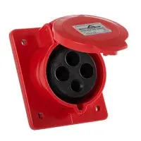 Силовий роз`єм ECOHOME ECO-424 3Р+РЕ 32А/4 (ECO016010011) Силовий роз`єм ECOHOME ECO-424 3Р+РЕ 32А/4 (ECO016010011)