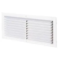 Решітка Vents МВ 80-1с АБС біла 170х80х7 Решітка Vents МВ 80-1с АБС біла 170х80х7