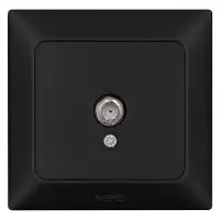 TV розетка NE-AD ARAS 93-124-45 черная
