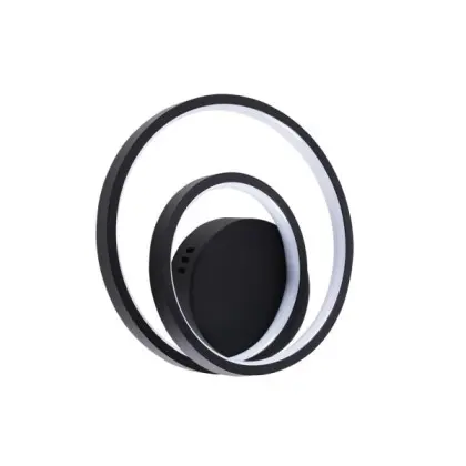 Бра, настінний світильник Goldlux 331854 Zefira LED 1x15W 4000K 1800Lm IP20 чорний