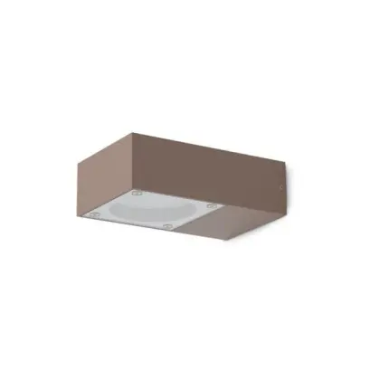 Уличный светильник Ideal Lux 318196 Sirio Ap1 GX53 1x9W IP65 Коричневый