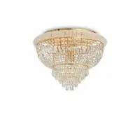 Люстра Ideal Lux 243498 Dubai PL24 Ottone