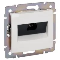 Механізм розетки комп'ютерної RJ-45 FTP Cat.6 Valena без захватів білий