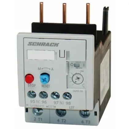 Тепловое реле Schrack LST20800 5,5-8А размер 2 Тепловое реле Schrack LST20800 5,5-8А размер 2