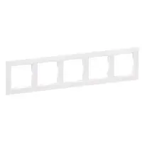 Рамка 5-постова Legrand SUNO (білий) 721505
