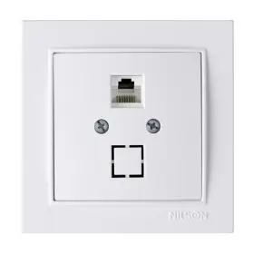 Розетка Nilson Thor біла комп'ютерна CAT5e RJ45 ( 27111044 )