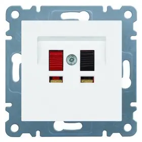 Розетка акустична Lumina-2, біла