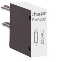 Супресор Hager RC 230В для EV018-38, EVN032-045 Супресор Hager RC 230В для EV018-38, EVN032-045