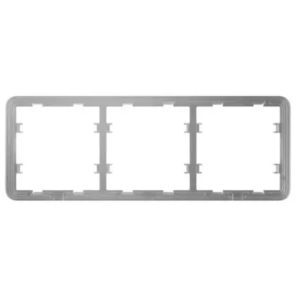 Трехместная рамка Ajax 45126.141.NC Frame для LightSwitch (29757) Трехместная рамка Ajax 45126.141.NC Frame для LightSwitch (29757)