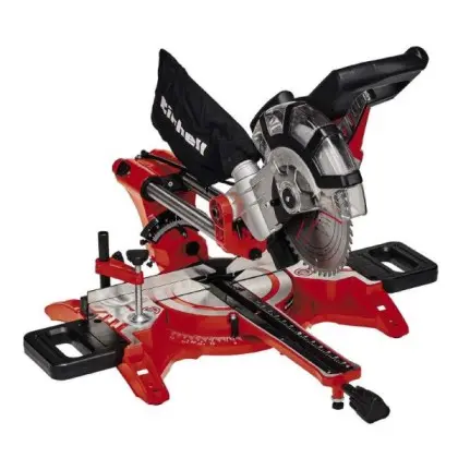 Торцювальна пилка EINHELL 4300390 TC-SM 2131/1 Dual 1800Вт 310мм з протяжкою та лазером Торцювальна пилка EINHELL 4300390 TC-SM 2131/1 Dual 1800Вт 310мм з протяжкою та лазером