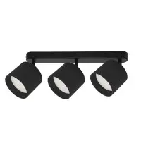 Светильник точечный накладной TENERIFE-3L черный GX53 IP20 Violux ( 340115 )