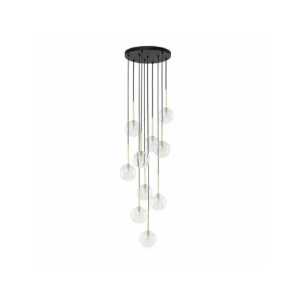 Подвесной светильник, люстра TK Lighting 5944 Nilos G9 10x6W IP20 Черный