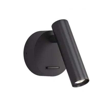 Бра, настенный светильник Kloodi WA-PIANO R110 Piano Led 1x3W 3000K 120Lm IP20 Bk
