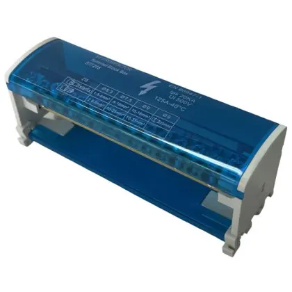 Шина нулевая в корпусе Promfactor BTF215 2P 125A 2x15 690В Шина нулевая в корпусе Promfactor BTF215 2P 125A 2x15 690В