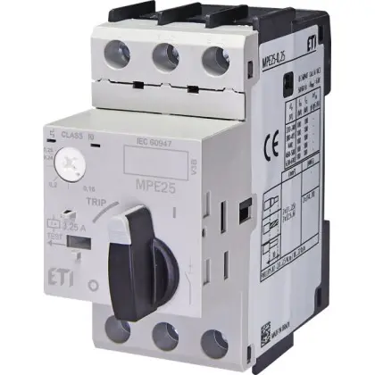 Автомат защиты двигателя ETI 004648002 MPE25-0.25