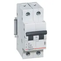 Захисний вимикач RX³ 4,5кА 10А 2п C, Legrand