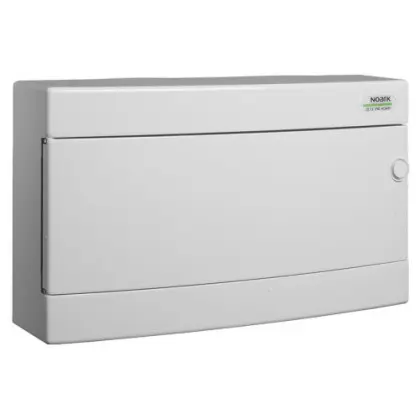 Модульный щиток NOARK PNS 18W белые двери 18м IP40 (101506)