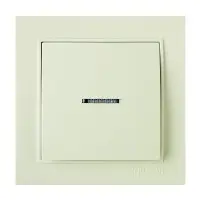 Выключатель Nilson Thor кремовый 1кл с подсветкой ( 27121002 )