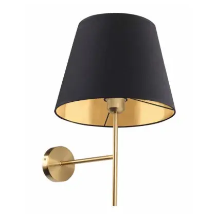 Бра, настенный светильник Goldlux 325839 Elena E27 1x20W IP20 черный