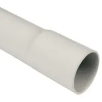 Труба тверда Kopos 1540 світло-сірий 3м