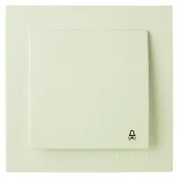 Вимикач Nilson Touran кремовий кнопка ( 24121012 )