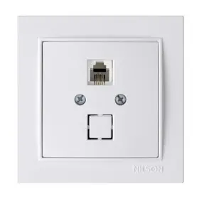 Розетка Nilson Thor біла ТВ телефонна ( 27111040 )