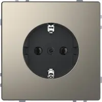 Розетка з з/к Schneider Electric D-Life MTN2301-6050 нікель Розетка з з/к Schneider Electric D-Life MTN2301-6050 нікель