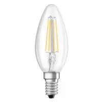 Лампа світлодіодна Osram LED CL B60 DIM 5,5Вт/827 FIL E14 6x1 Лампа світлодіодна Osram LED CL B60 DIM 5,5Вт/827 FIL E14 6x1
