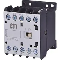 Мініатюрний контактор ETI 004641102 CEC 09.10-24V DC (9A; 4kW; AC3) Мініатюрний контактор ETI 004641102 CEC 09.10-24V DC (9A; 4kW; AC3)